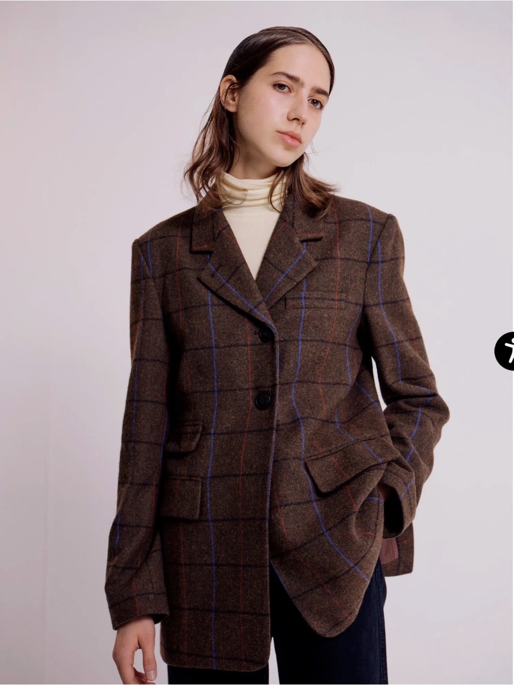 MIJEONG PARK $350 Plaid Tailored Jacket - NWOT